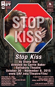 "Stop Kiss" production poster