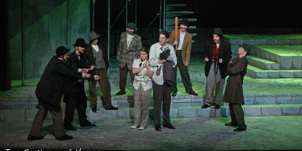 Two Gentlemen of Verona production photo