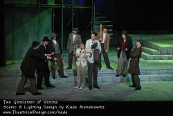 Two Gentlemen of Verona production photo