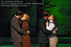 Two Gentlemen of Verona production photo