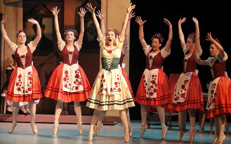 Coppelia production photo by Paul McCarthy of Alaska Sports Photography